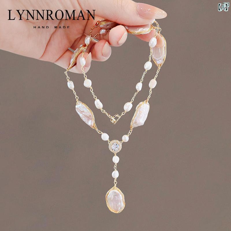 レディース アクセサリー　小物　かわいい　綺麗　ファッション　オシャレ LYNNROMAN ナチュラル バロ..