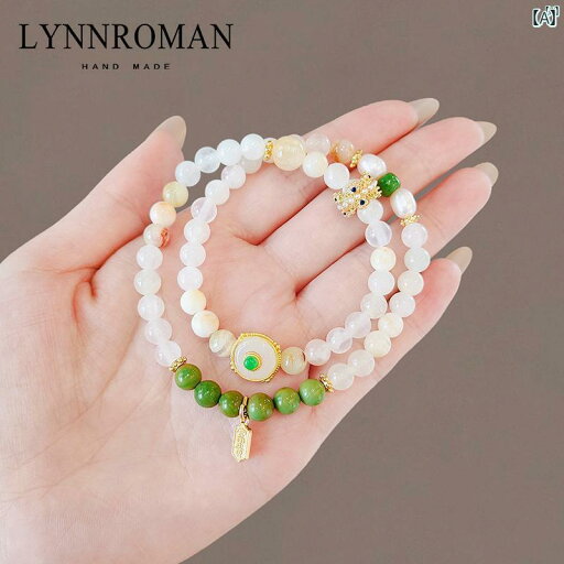 レディース アクセサリー 小物 かわいい 綺麗 ファッション オシャレ LYNNROMAN 中国 翡翠 ブレスレットットット ット ガールフレンドへ ハイエンド 軽量 高級 ギフト ビーズ マッチング レディース アクセサリー 小物 かわいい 綺麗 ファッション オシャレ LYNNROMAN 中国 翡翠 ブレスレットットット ット ガールフレンドへ ハイエンド 軽量 高級 ギフト ビーズ マッチング