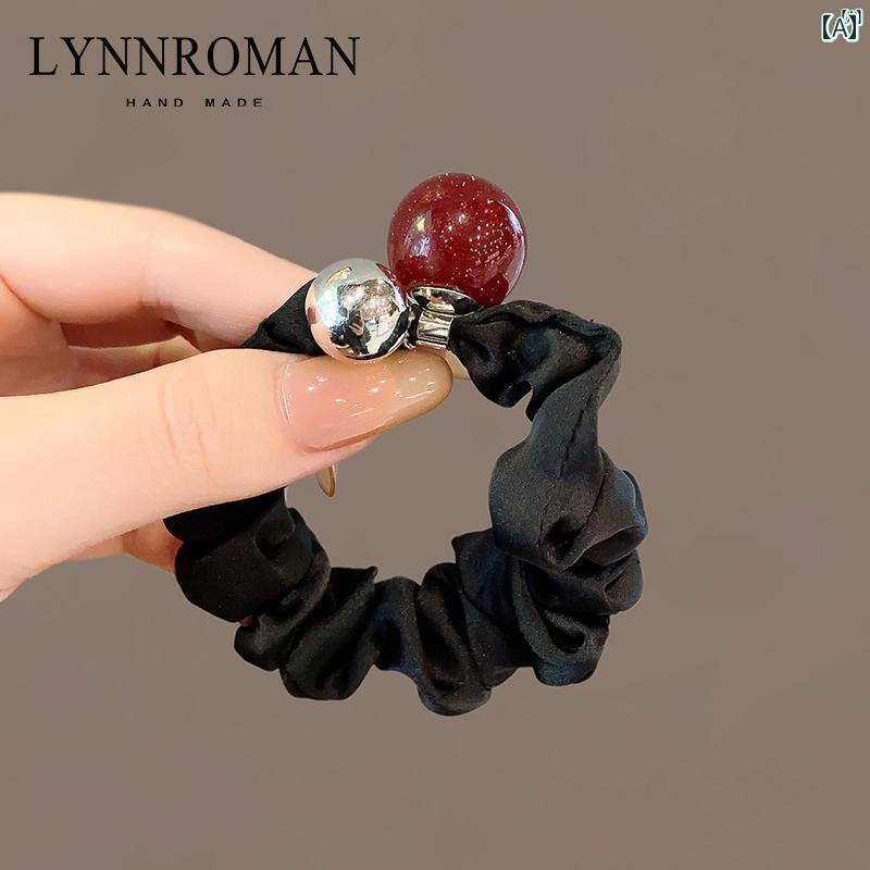 レディース　レディース　アクセサリー　オシャレ　上品 韓国 ヘア バンド シンプル ロー ポニーテール..