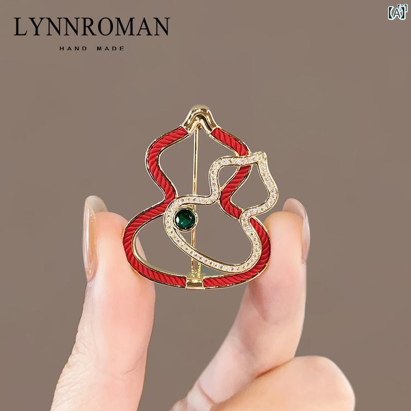 レディース　レディース　アクセサリー　オシャレ　上品 ダブル Fulu ブローチ ハ...