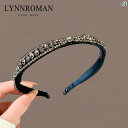 レディース レディース アクセサリー オシャレ 上品 レトロ 水 ヘッド バンド ハイエンド 感 圧 ヘア ヘアピン 帽子