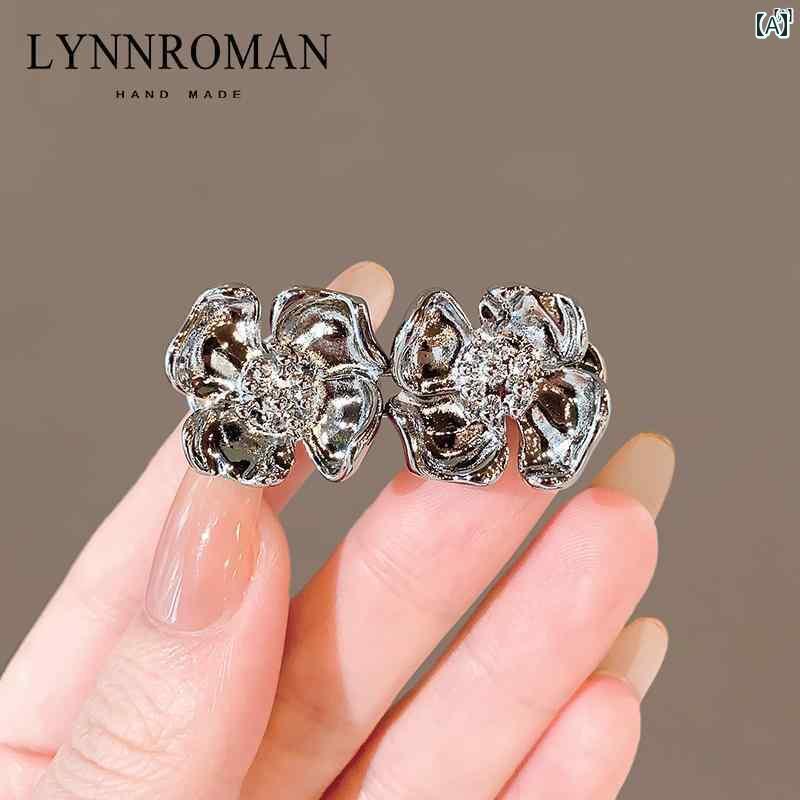乐天商城 - レディース　レディース　アクセサリー　オシャレ　上品 ハイエンド メタル フラワー ウエスト バックル ジーンズ 締めて バンド す アーティファクト