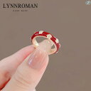レディース レディース アクセサリー オシャレ 上品 リング レッド ブライダル歳 差し 指 ハイエンド オープン