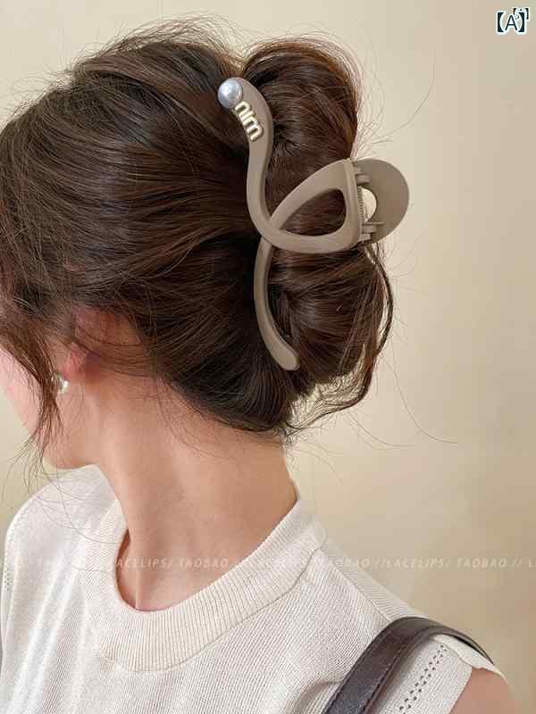 レディース　ファッション　レディース　オシャレ　綺麗　アクセサリー 大きいつ 消し パール ヘアピン..