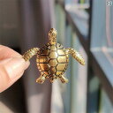 ユニセックス 男性 レディース アクセサリー オシャレ カメ 動物 ブローチ 誇張 ペイント レトロ ピン バッジ 衣類 コート アクセサリー