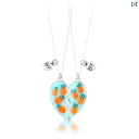 ユニセックス 男性 レディース アクセサリー オシャレ 学生 合金 ニンジン マグネット 2 親友 姉妹 油 滴らせた ガールズ 引き付けます 友情 愛 ネックレス