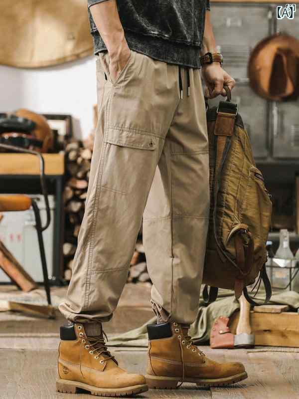 メンズ　カジュアル　男性　オシャレ テンセル ミント クール パンツ メンズ 夏 薄手 カジュアル アメ..