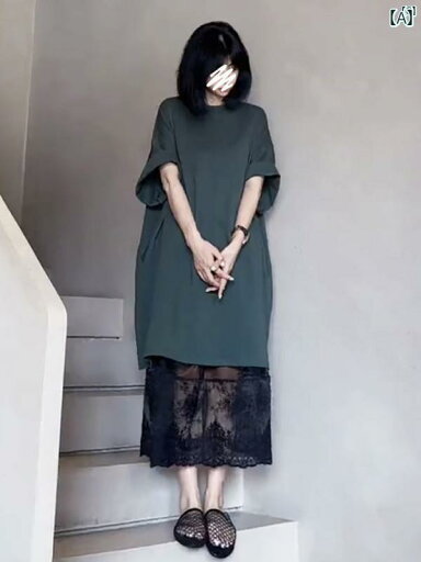 レディース オシャレ レディース ファッション 上品 Tシャツ ドレス スーツ レディース 夏 ロング ガーゼ スカート 2点セット レディース オシャレ レディース ファッション 上品 Tシャツ ドレス スーツ レディース 夏 ロング ガーゼ スカート 2点セット