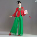 レディース ファッション オシャレ トレーニング スクエアダンス 衣装 スーツ エスニック ダンス クラシック ルース 刺繍 陽子 ファン パフォーマンス