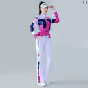 レディース ファッション オシャレ トレーニング ジャムス エアロビクス スクエア ダンス スポーツウェア ファッション グラデーション ランニング スーツ ゴ...