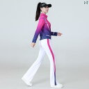 レディース ファッション オシャレ トレーニング スクエアダンス 服 セット ジャムス エアロビクス スポーツ ランニング グループ パフォーマンス トップス