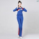 レディース ファッション オシャレ トレーニング スクエアダンス 服 秋冬 スポーツ スーツ ゴースト ステップ ダンス 長袖 ジャムス パフォーマンス レディ...