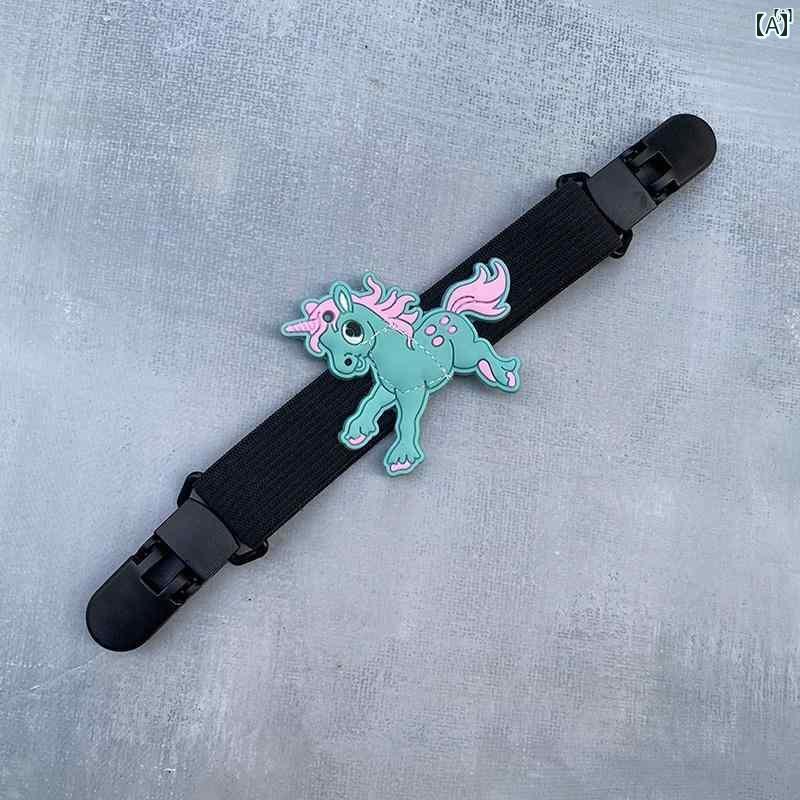 韓国 子供用 オーバー オール サスペンダー クリップ 落下防止 ショルダー アーティファクト 滑り止め ショルダース リング ファッション