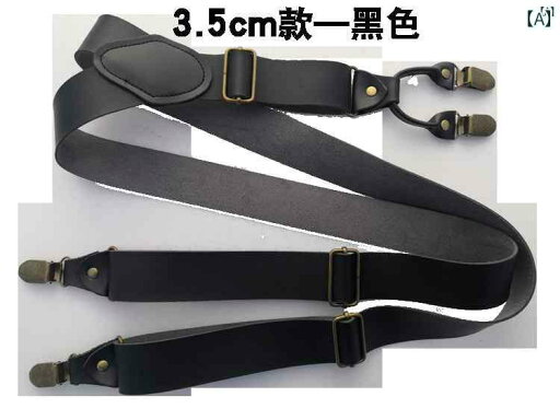 Serjian ストラップ 英国 レトロ クリップ 老歳 ズボン メンズレディース オーバー オール スーツ パンツ ステージ アクセサリー PU Serjian ストラップ 英国 レトロ クリップ 老歳 ズボン メンズレディース オーバー オール スーツ パンツ ステージ アクセサリー PU