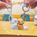 ファッション ファッション小物 小物 オシャレ カップル キーホルダー 磁気 ライン 犬 通学 車 ペンダント ボーイフレンド ガールフレンド ギフト
