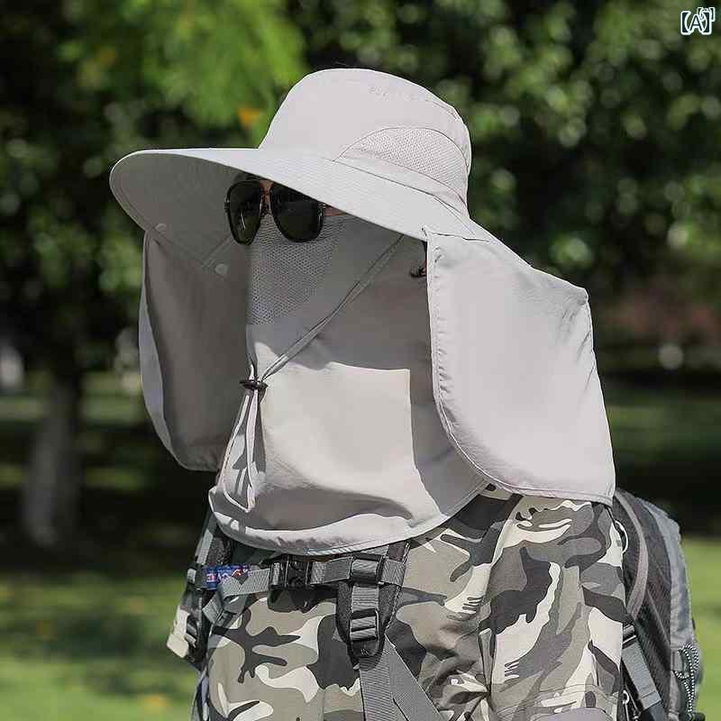 ファッション　ファッション小物　小物　オシャレ 犬 日 日光 浴用 日焼け防止 UV サンシェード ハット 顔覆う サンハット メンズレディース 夏 サイクリング 釣り 適す