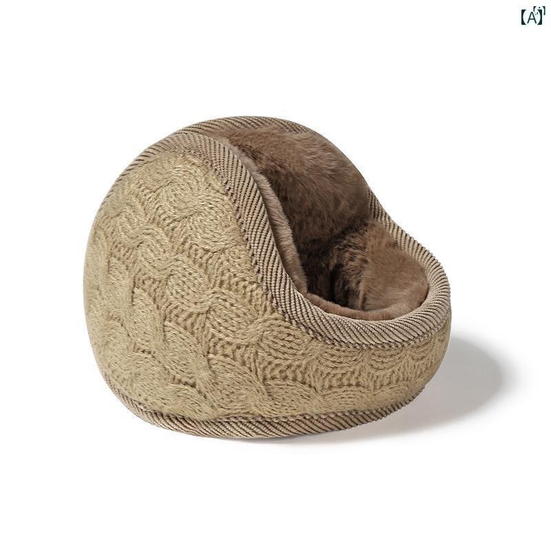 ファッション　ファッション小物　小物　オシャレ イヤーマフ メンズ 冬 防風 耳保護 イヤー バッグ 学生 ぬいぐるみ サイクリング 裏起毛(4)