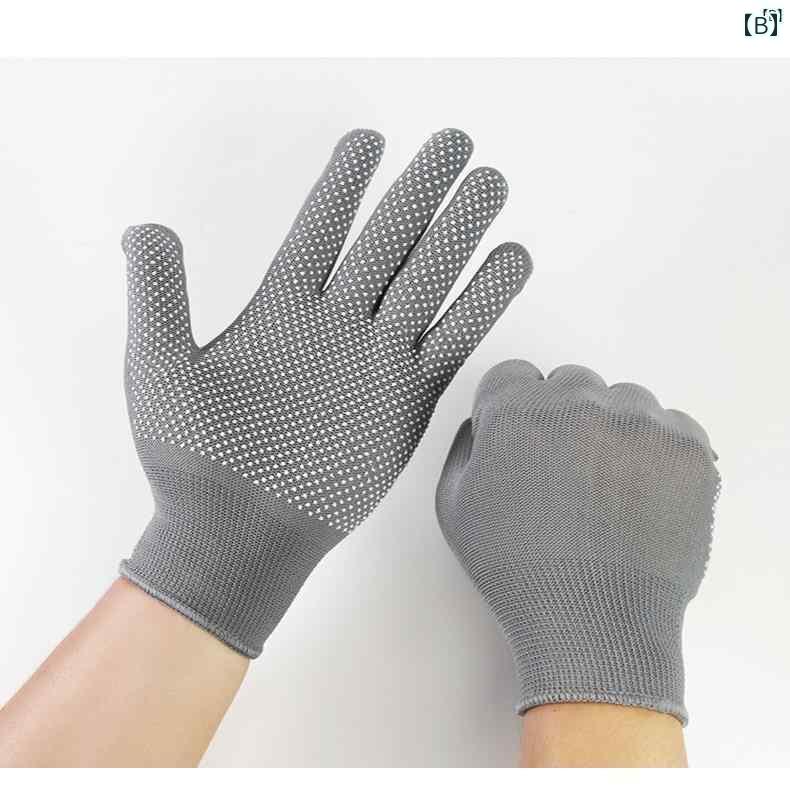 ファッション　ファッション小物　小物　オシャレ ガソリン スタンド用 作業用 特殊 手袋 滑り止め 労働 保護 耐摩耗 ドライバー 運転 作業 指 薄く 梱包 春秋　冬