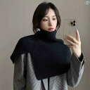 ファッション ファッション小物 小物 オシャレ コート 付き スカーフ ハイネック ニット レディース 秋冬 高級 スリット ショール ネック カバー