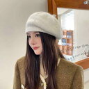 ファッション ファッション小物 小物 オシャレ 秋冬 レディース 帽子 暖かい かわいい 毛糸 ニット 帽 おしゃれ ベレー カジュアル ペインター ハット