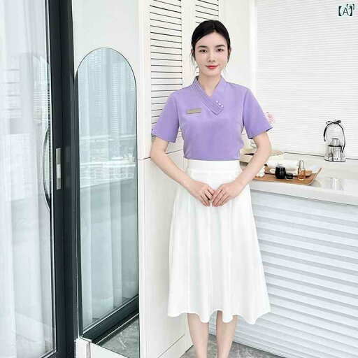 レディース チュニック オシャレ 仕事着 かわいい 美容師 作業着 レディース 春夏 健康 ランド スパクラブ 足 湯 ショップ フットマッサージ 師 半袖 スーツ スカート レディース チュニック オシャレ 仕事着 かわいい 美容師 作業着 レディース 春夏 健康 ランド スパクラブ 足 湯 ショップ フットマッサージ 師 半袖 スーツ スカート
