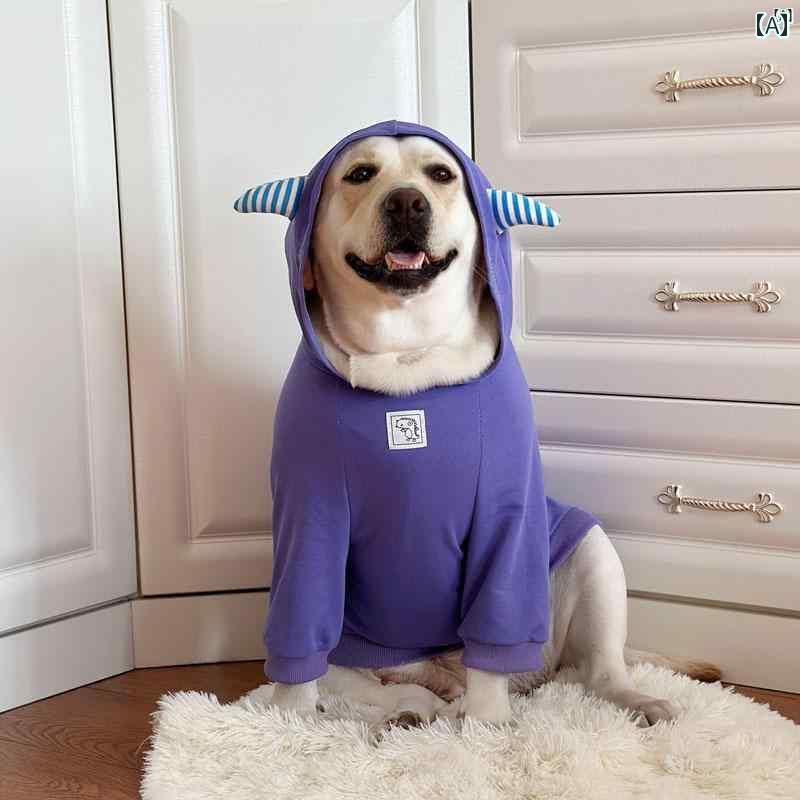 犬 服 大型 春秋 薄手 かわいい 枝角 ラブラドール ゴールデンレトリバー