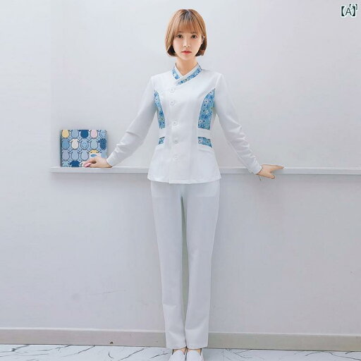 レディース チュニック オシャレ 仕事着 かわいい ナース ユニフォーム スーツ スプリット スリムフィット 花柄 長袖 母子 ケア 歯科 医療 オーバー オール レディース チュニック オシャレ 仕事着 かわいい ナース ユニフォーム スーツ スプリット スリムフィット 花柄 長袖 母子 ケア 歯科 医療 オーバー オール
