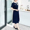 レディース チュニック オシャレ 仕事着 かわいい 春夏 美容師 作業着 高級 スパヘルス クラブ 美容室 セット フロント