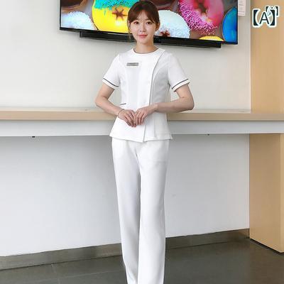 レディース チュニック オシャレ 仕事着 かわいい 高級 美容師 スーツ 美容室 健康 フットマッサージ マニキュア アテンダント ホテル 作業着 レディース チュニック オシャレ 仕事着 かわいい 高級 美容師 スーツ 美容室 健康 フットマッサージ マニキュア アテンダント ホテル 作業着