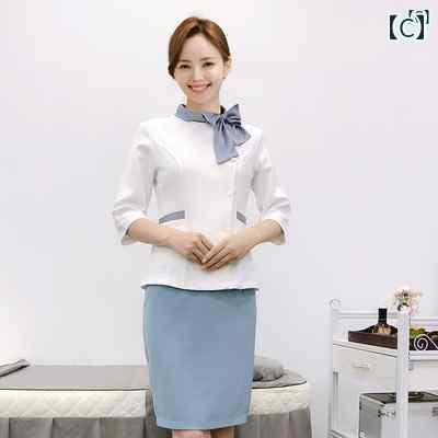 レディース チュニック　オシャレ　仕事着　かわいい 形成 外科 病院 フロント レジレジ 作業着 韓国 美容師 ネイリスト タトゥー ナース 服 夏 新