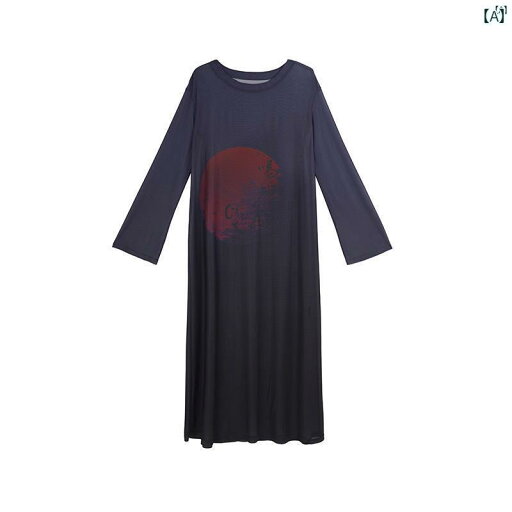 レディース レディース ファッション オシャレ モダン 海外風 レトロ シースルー ブラウス ドレス レディース 夏 プリント ラウンドネック スカート レディース レディース ファッション オシャレ モダン 海外風 レトロ シースルー ブラウス ドレス レディース 夏 プリント ラウンドネック スカート