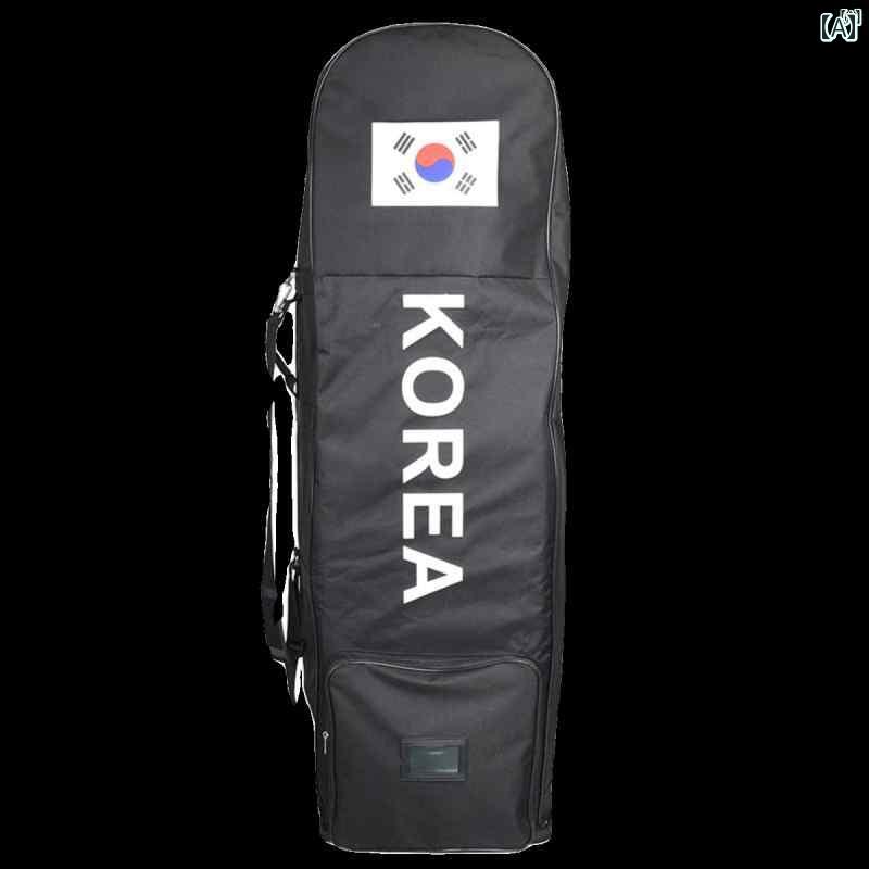 韓国 ゴルフ エア ライン バッグ 単層 厚手 飛行機 チェック ジャケット