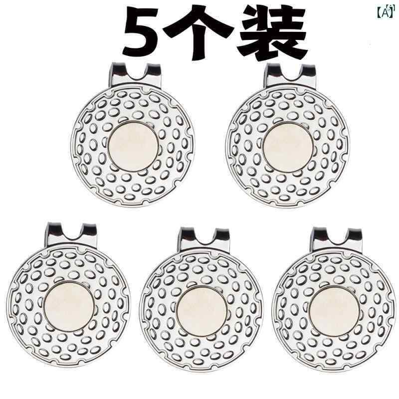 ゴルフハット クリップ 空 マーク 含まれて せん ゴルフ 用品 アクセサリー マグネット 付き