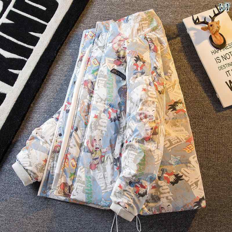 メンズ　ファッショオン　オシャレ　カジュアル　男性 HPCP コミック ハイエンド 無 洗 ダウン ジャケ..