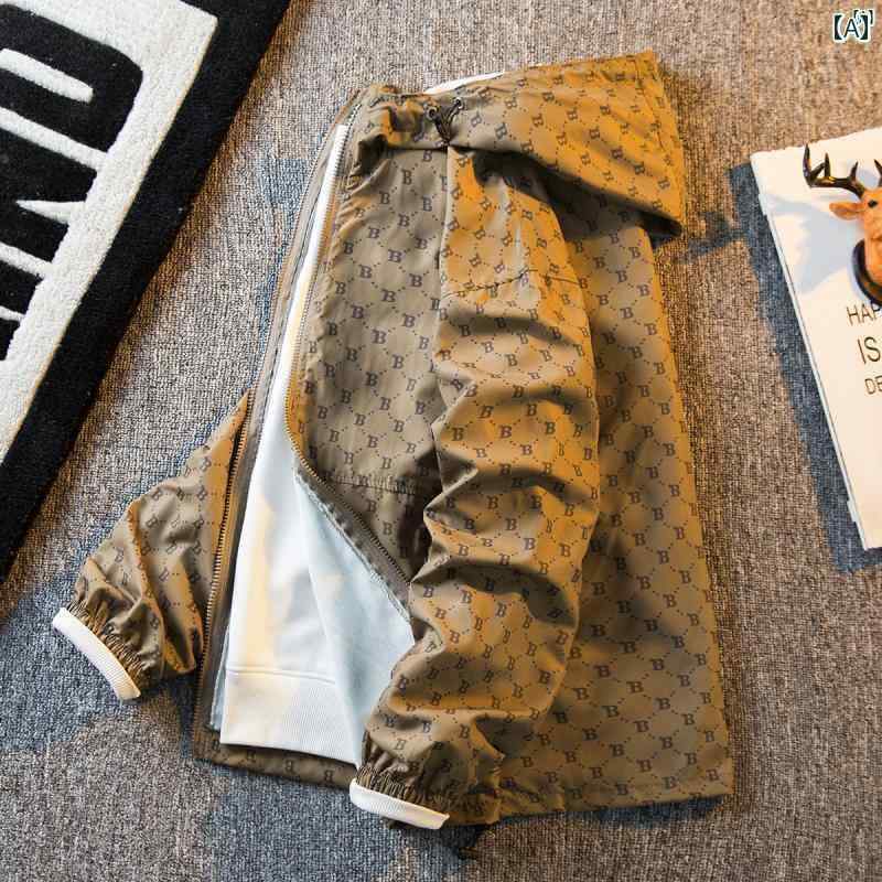 メンズ　ファッショオン　オシャレ　カジュアル　男性 HPCP 完全 プリント 老眼 文字 日焼け防止 服 夏..