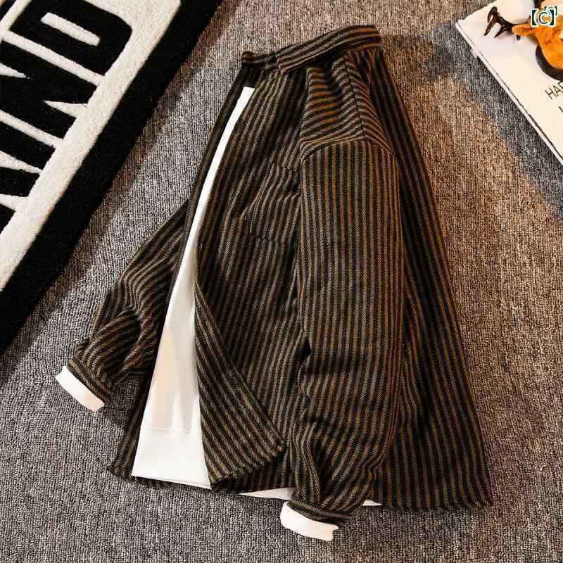 メンズ ファッショオン オシャレ カジュアル 男性 メープルリーフ オール プリント デニムシャツ ジャケット メンズ 春秋 メンズファッション ストリート カジュアル 服 シャツ