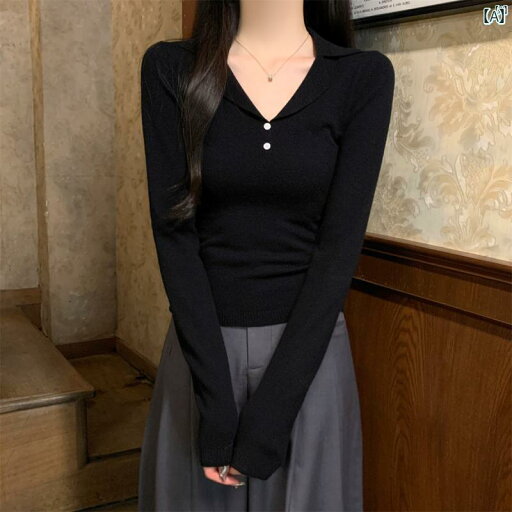 レディース ファッション レディース オシャレ かわいい 綺麗 上品 秋 スリム 長袖 セーター 韓国 シャツ トップ シック レディース ファッション レディース オシャレ かわいい 綺麗 上品 秋 スリム 長袖 セーター 韓国 シャツ トップ シック