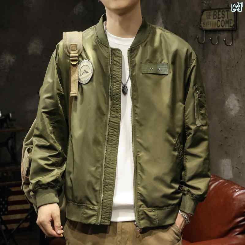 メンズ　ファッショオン　オシャレ　カジュアル　男性 アメリカ ストリート インス 野球 ユニフォーム メンズ たり カジュアル 快適 秋 大きいサイズメンズ スポーツ ジャケット