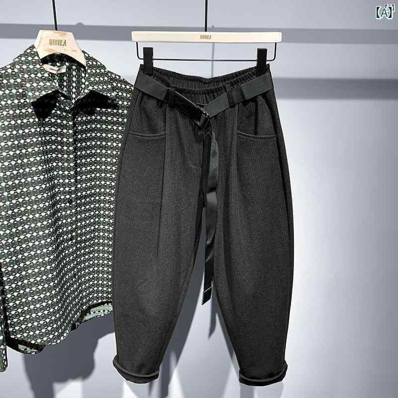 メンズ　ファッション　オシャレ　カジュアル　男性 春秋 ダーク シリーズ ハイエンド 作業着 レッグ ..