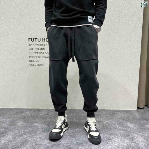 メンズ ファッション オシャレ カジュアル 男性 アメリカン ワークウェア 秋冬 男性用 スポーツ パンツ レトロ たり 小柄 足 メンズ ファッション オシャレ カジュアル 男性 アメリカン ワークウェア 秋冬 男性用 スポーツ パンツ レトロ たり 小柄 足