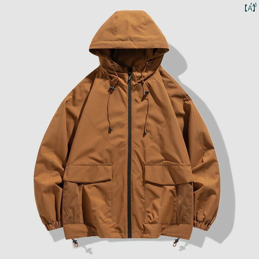 メンズ ファッション オシャレ カジュアル 男性 レディース 春秋 アウトドア ジャケット 登山 男性 防風 フード付き アメリカン ワークウェア メンズ ファッション オシャレ カジュアル 男性 レディース 春秋 アウトドア ジャケット 登山 男性 防風 フード付き アメリカン ワークウェア