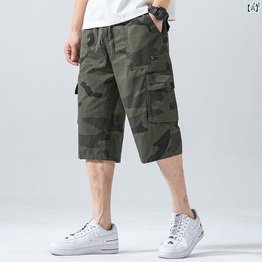 メンズ ファッション オシャレ カジュアル 男性 上品 夏 コットン カーゴ ショーツ クロップドパンツ カジュアル パンツ アメリカン ミディアム アウトドア ビーチ 迷彩 メンズ ファッション オシャレ カジュアル 男性 上品 夏 コットン カーゴ ショーツ クロップドパンツ カジュアル パンツ アメリカン ミディアム アウトドア ビーチ 迷彩