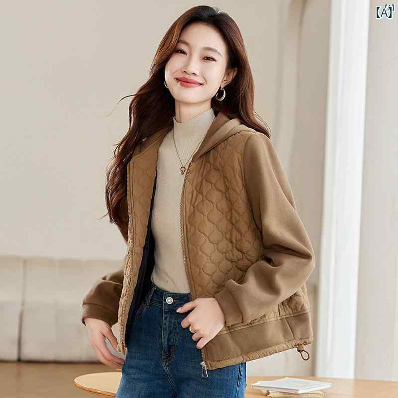 レディース レディース ファッション 上品　オシャレ　綺麗 小柄 コート ホット 秋冬 ショート レディ リッチ ママ 香り