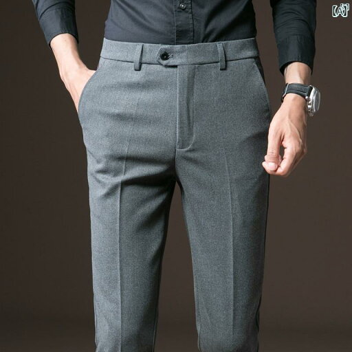 男性 オシャレ かっこいい カジュアル 春秋 メンズパンツ 韓国 ビジネス パンツ メンズカジュアル スリム 裾細 男性 オシャレ かっこいい カジュアル 春秋 メンズパンツ 韓国 ビジネス パンツ メンズカジュアル スリム 裾細