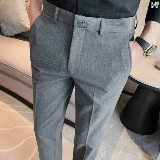 男性 オシャレ かっこいい カジュアル 九分丈 ズボン メンズ 春秋 メンズカジュアル パンツ スリム ストレート ビジネス スーツ 大きいサイズ 男性 オシャレ かっこいい カジュアル 九分丈 ズボン メンズ 春秋 メンズカジュアル パンツ スリム ストレート ビジネス スーツ 大きいサイズ