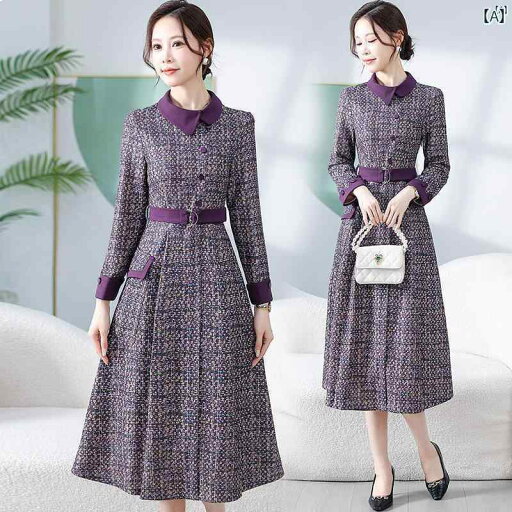 レディース レディース ファッション 上品 オシャレ 綺麗 ハイエンド 13 ライン 長袖 ドレス 秋冬 結婚式 披露宴 ライト 高級 スカート レディース レディース ファッション 上品 オシャレ 綺麗 ハイエンド 13 ライン 長袖 ドレス 秋冬 結婚式 披露宴 ライト 高級 スカート