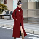 レディース レディース ファッション 上品 オシャレ 綺麗 ウール コート 春秋 ハイエンド ファッション ママ 西洋