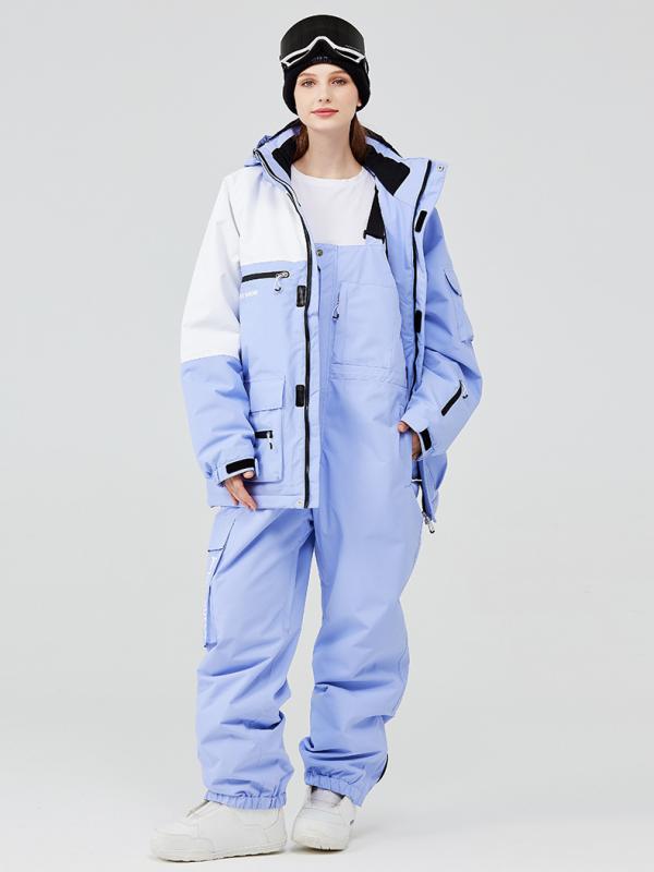 ・カテゴリ: スキー服・対象: 男女共用・機能: 通気、防水、保温、耐摩耗、防風・用途: 雪上運動・カラー展開: ラベンダー/パープルブルー、ラベンダー/白、アイスブルー/白、白/グレー、ブラック/アイアングレー、白/白、白/ブラック、ラベンダー/ブラック、アイスブルー/ブラック、ブラック/ブラック・サイズ展開: S、M、L、XL、XXL