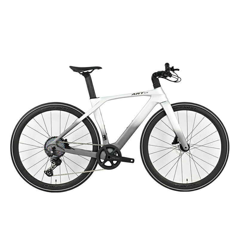 楽天市場】ホワイト（カラーシルバー）（クロスバイク｜自転車
