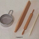 KUNNKENN 練り切り 道具 和菓子道具セット・ミニ裏漉し、三角棒(菊)、筋付押し棒